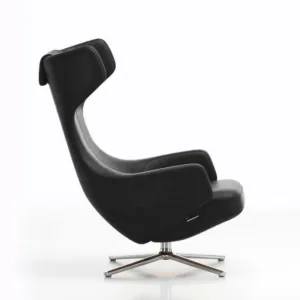 BradfordChair Black 3 - Grand Repos Lounge Chair