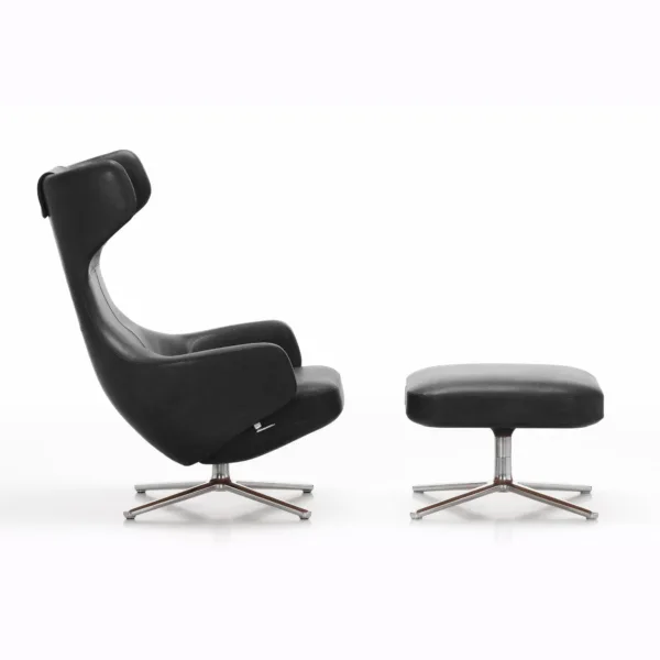 BradfordChair Black 5 - Grand Repos Lounge Chair