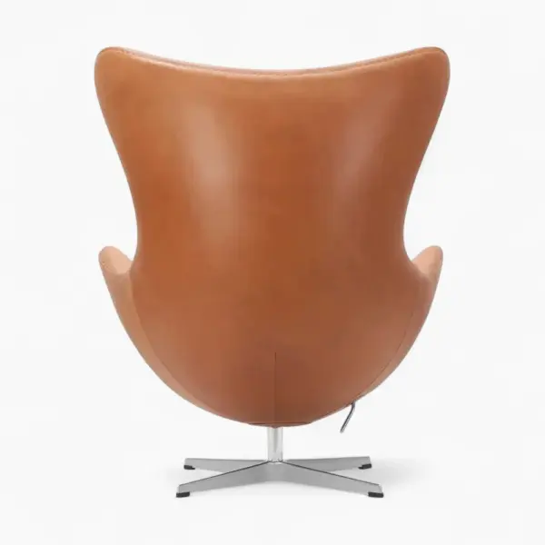 Egg Chair Replica with Stool Sand Brown 5 - Egg Chair,  Fritz Hansen Egg Chair