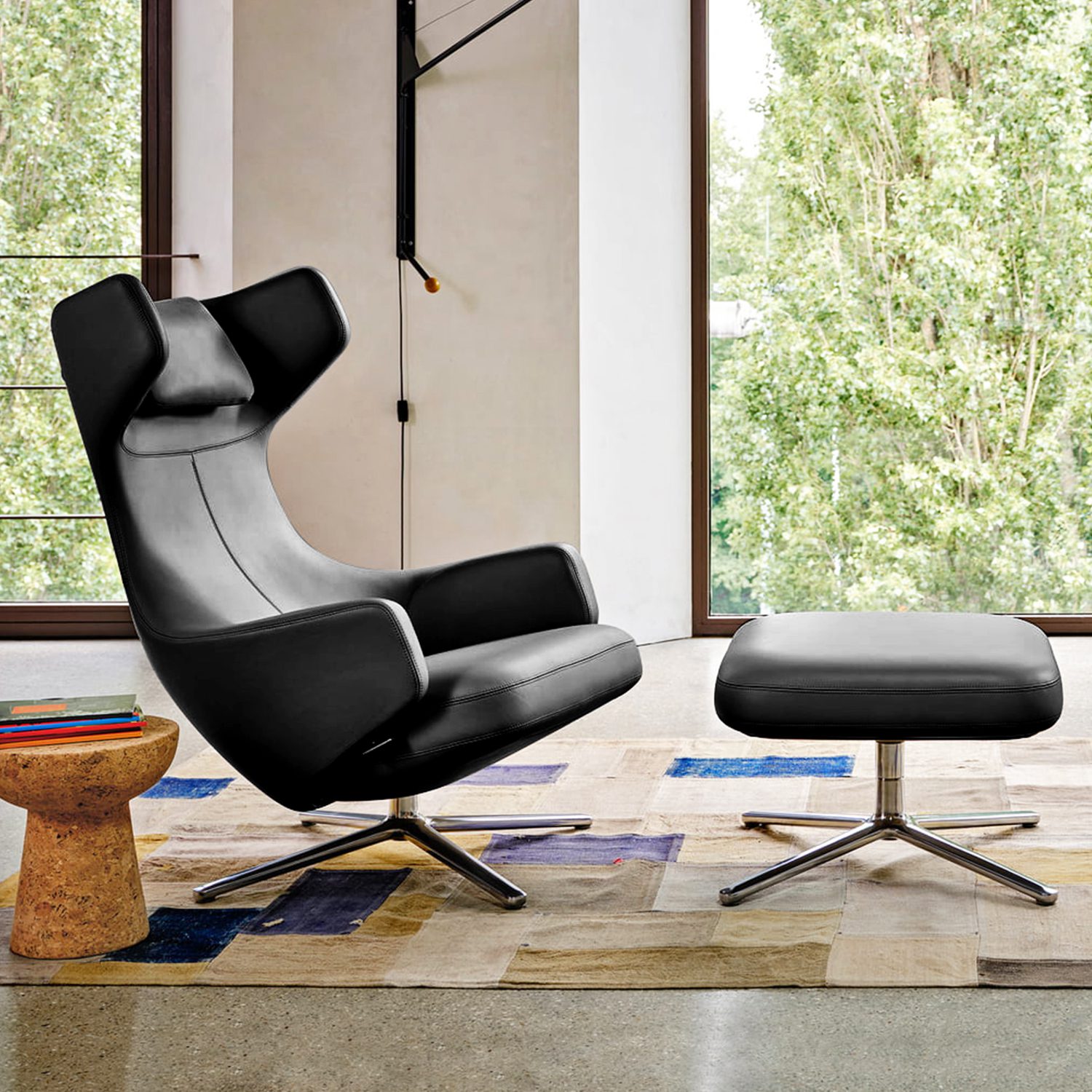 Grand Repos Black 1 - Grand Repos Lounge Chair