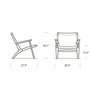 Oldham Chair Dimension Mobile - CH25 Lounge Chair Replica,  lounge,  unique