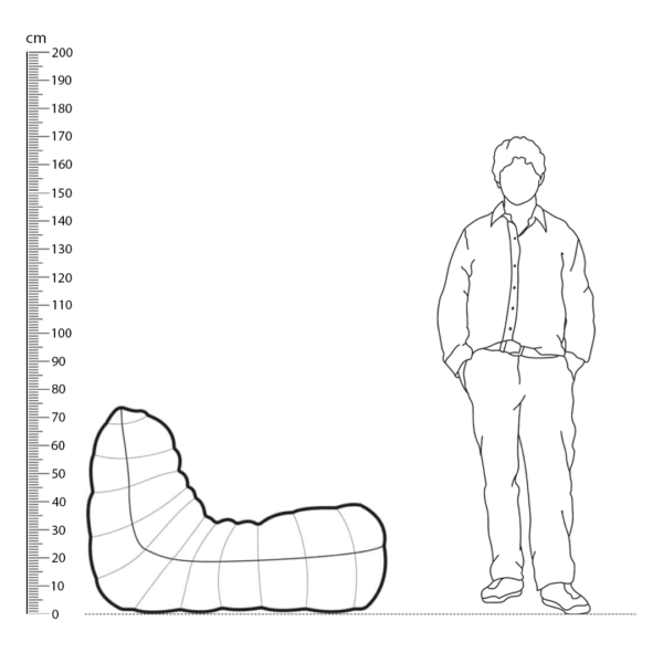 Togo Fireside Chair Replica Height Comparison - togo,  togo chair,  togo couch