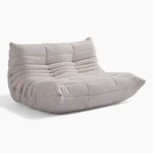 Togo Loveseat White 4 - Togo,  Togo Loveseat Replica