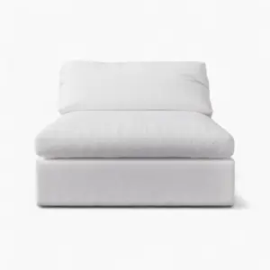 Cloud Couch Armless Replica White 2 - Cloud couch