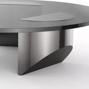 Wedge Coffee Table Replica By Oki Sato polished - Wedge Coffee Table