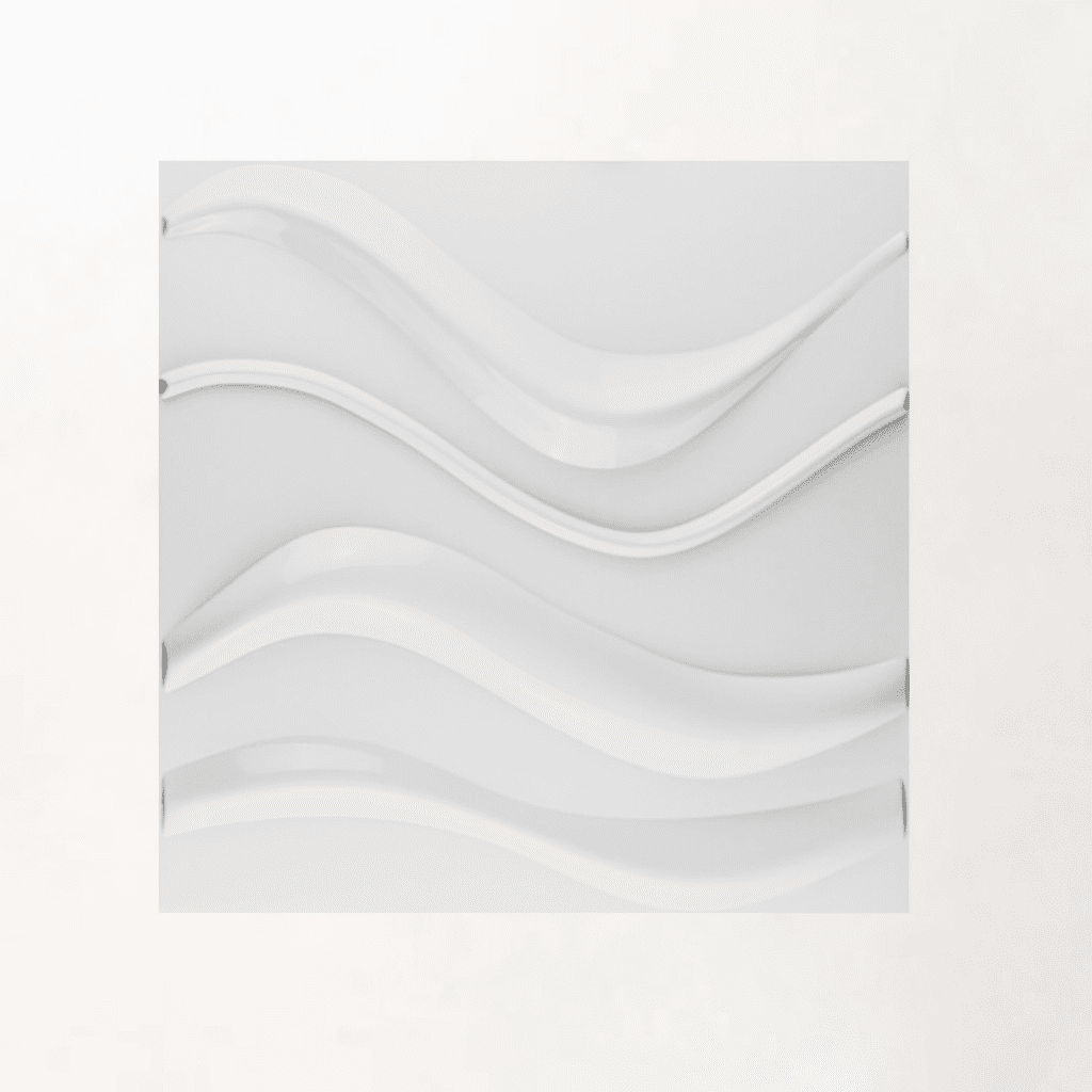 Wavy 3D PVC Wall Panel