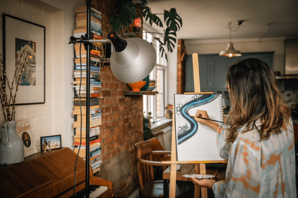 Artists Lamp