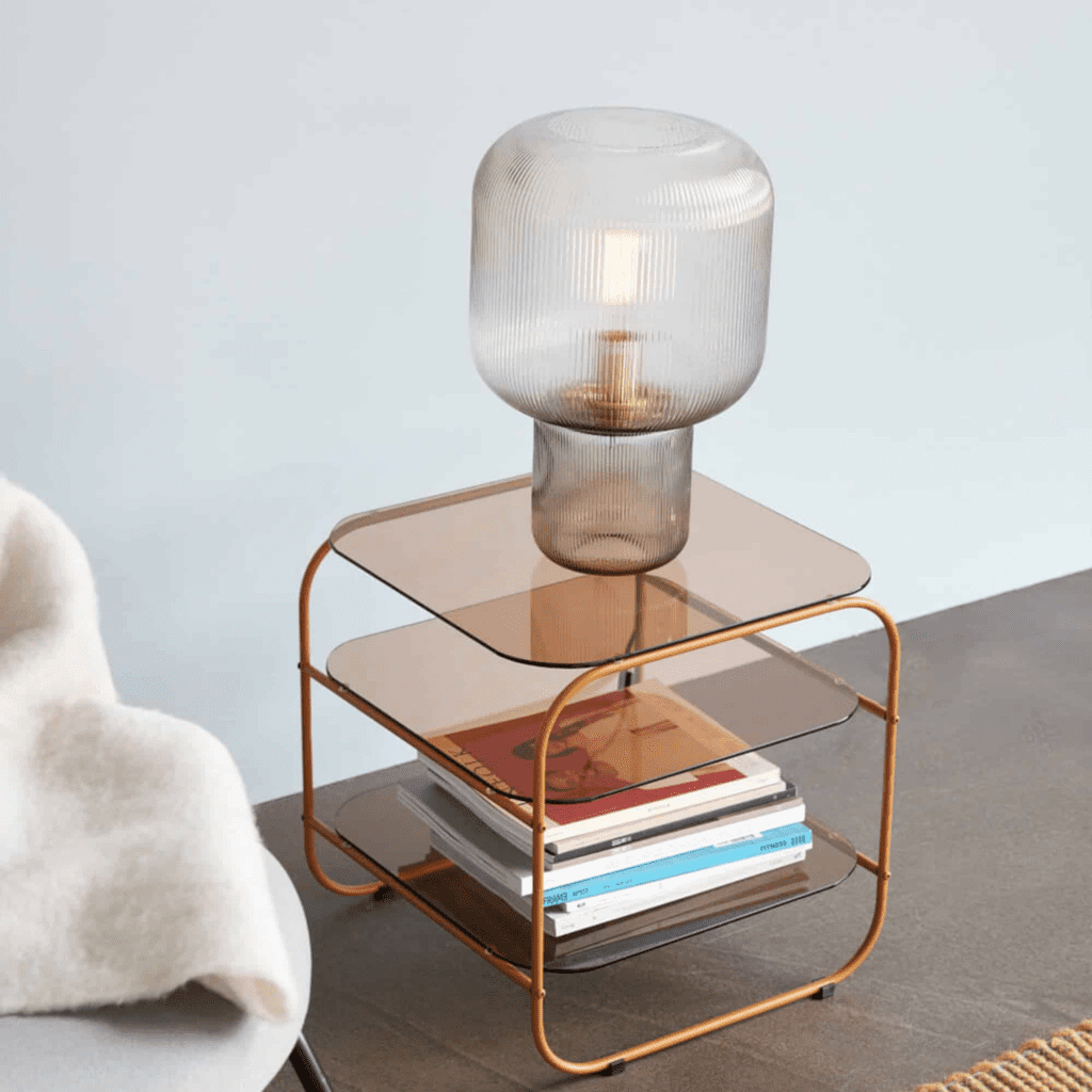 glass table lamps for living room