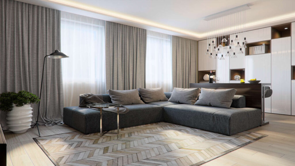 curtains living room