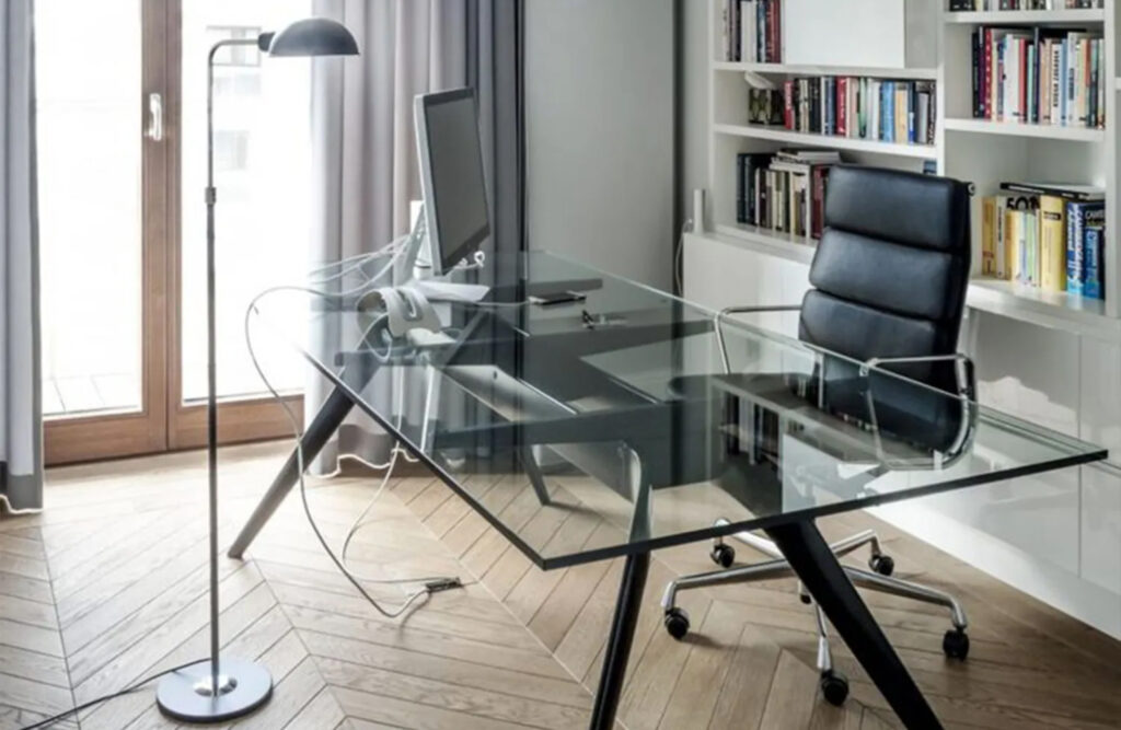 Eames Soft Pad Group Executive Chair Replica work from home setup