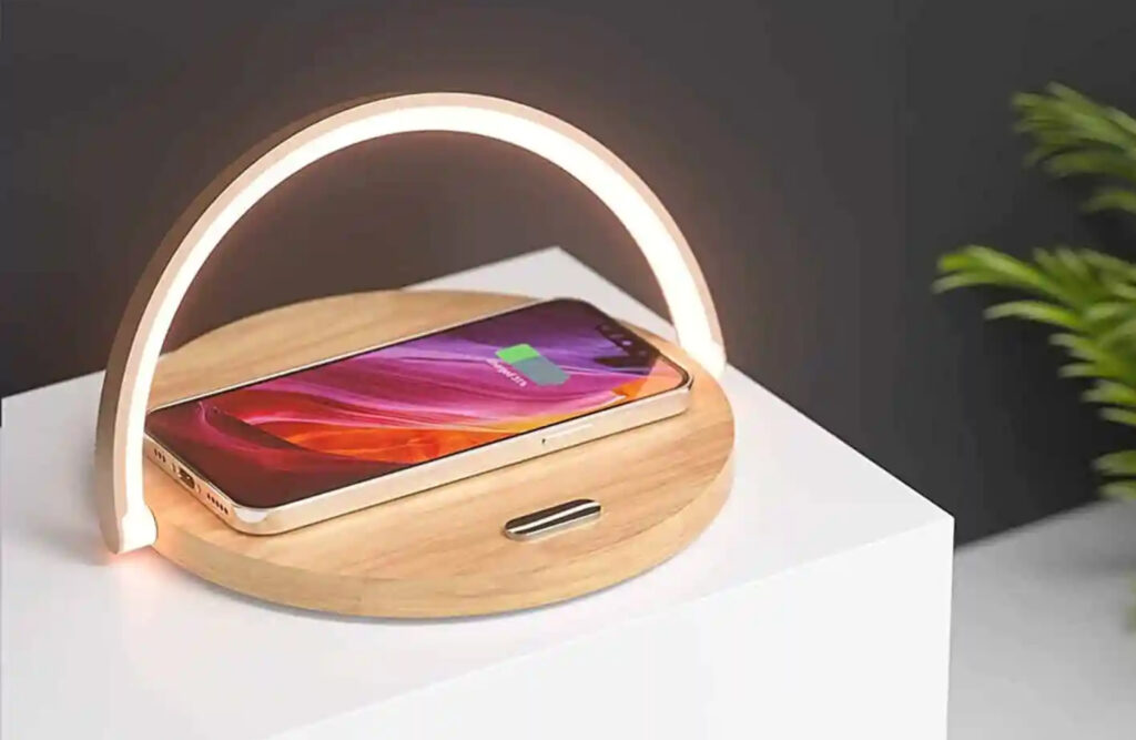 LuminArc® Pad Lamp work from home setup