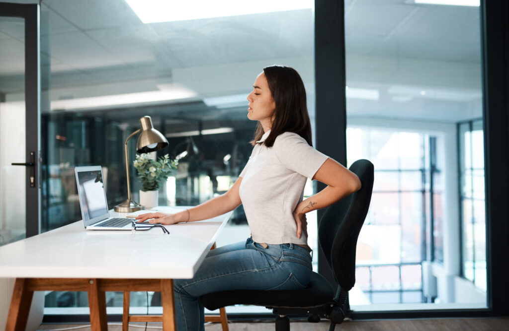 Standard Table Height impact to Back Health