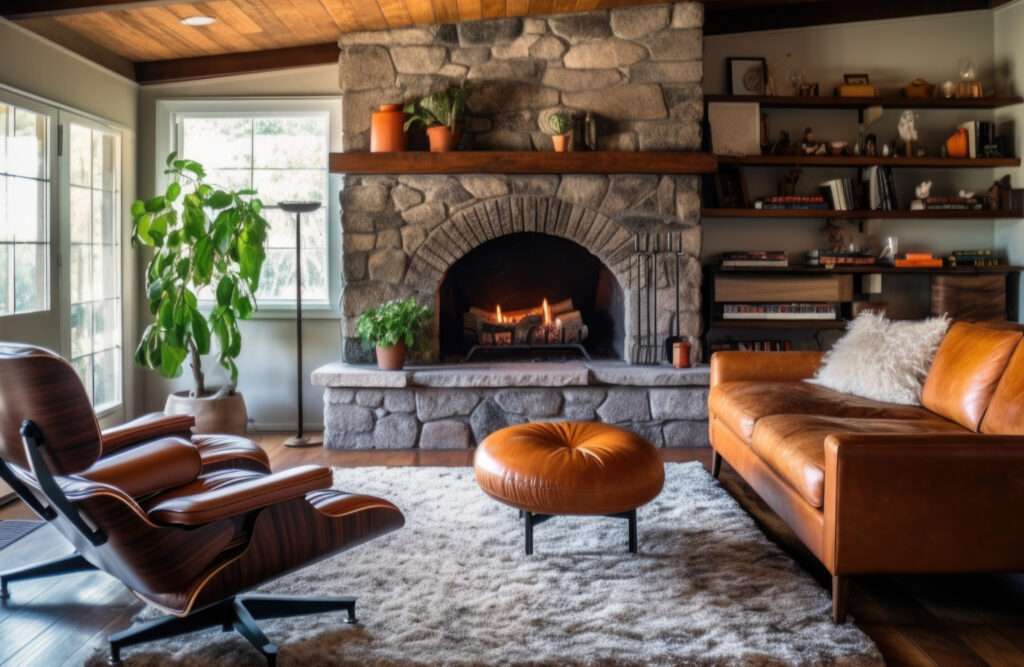 Furniture Location: How to Make Fireplace The Local Point