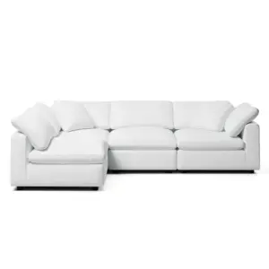 Cloud Couch L Sofa White 6