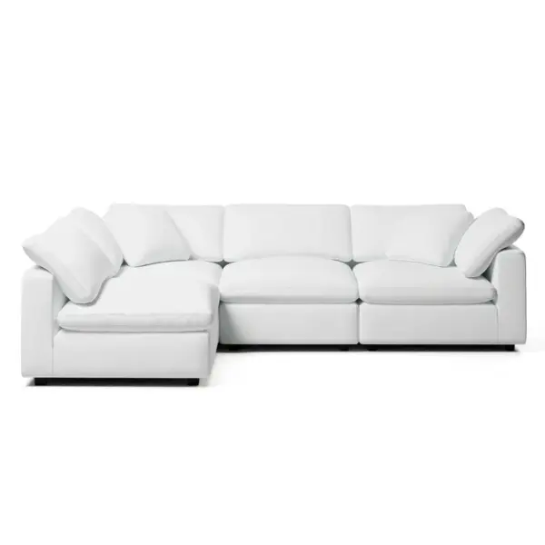 Cloud Couch L Sofa White 6
