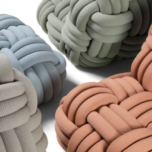 Knitty Lounge Chair Grey 18 - Knitty Lounge Chair