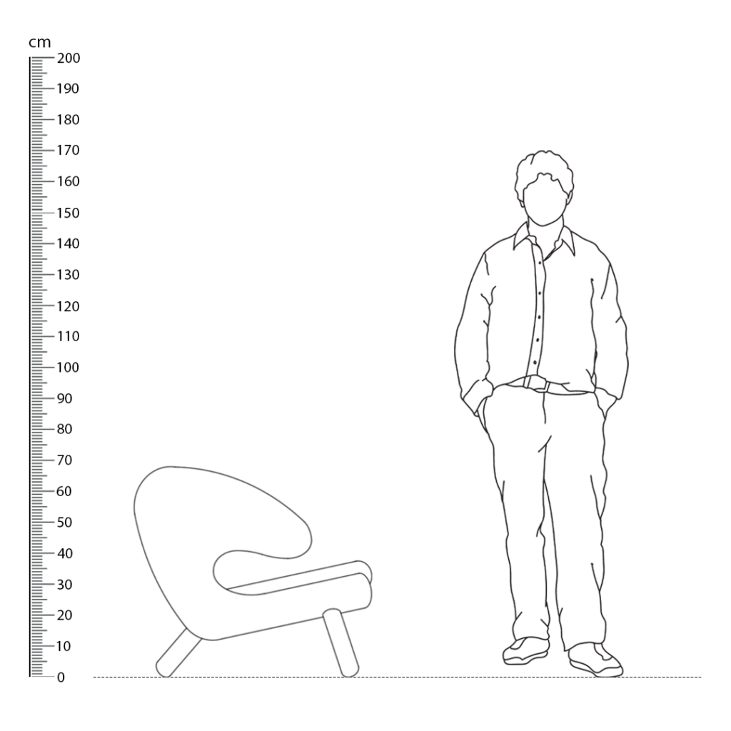 Pelican Chair Replica Height Comparison - Pelican Chair