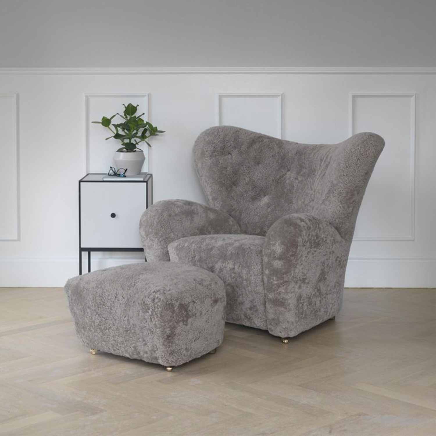 The Tired Man Lounge Chair and Footstool 21 - Tired Man Lounge Chair