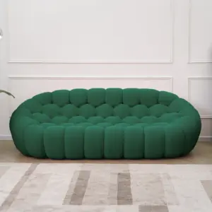 Bubble Sofa Replica Three Seater By Sacha Lakic Green 5