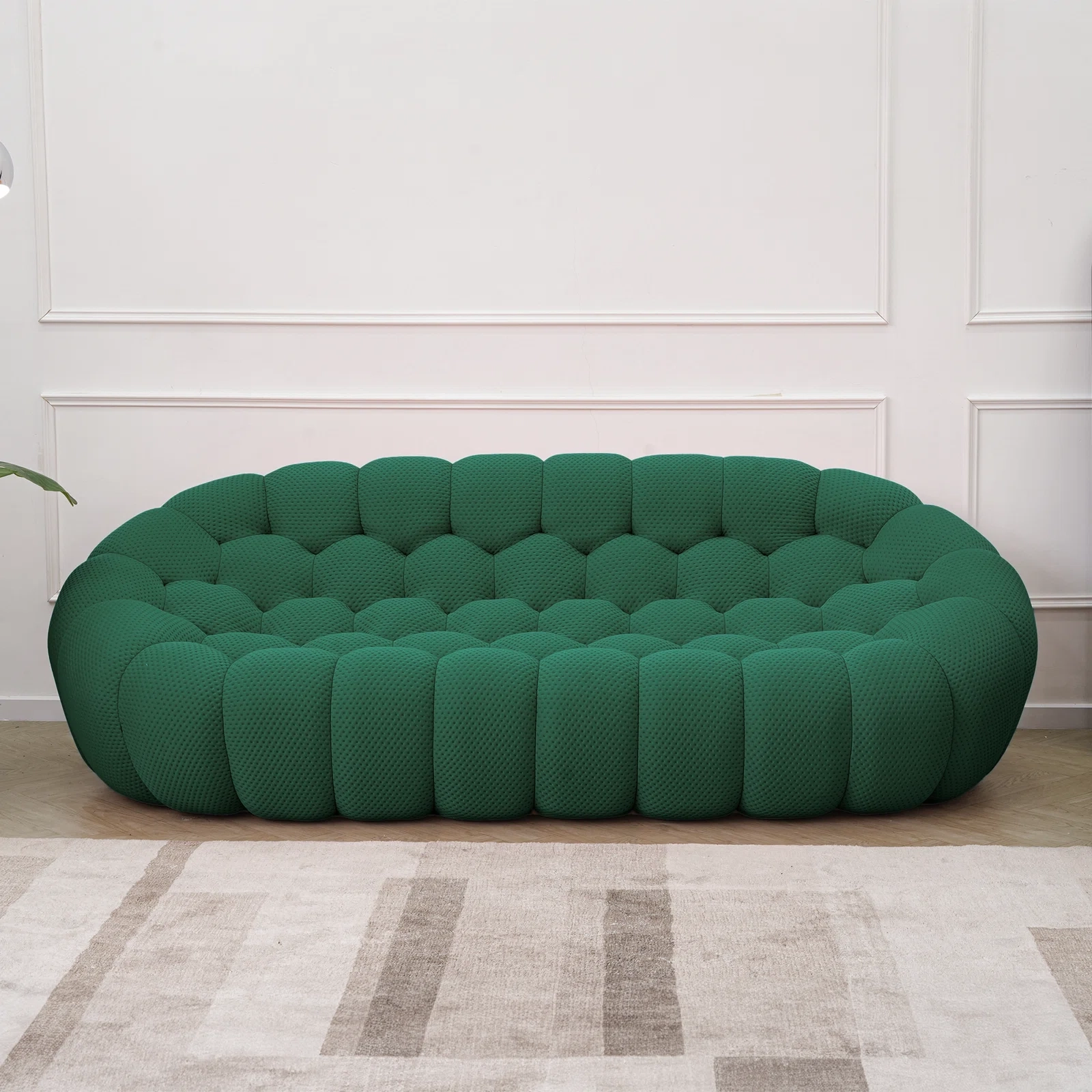 Bubble Sofa Replica Three Seater By Sacha Lakic Green 5