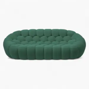 Bubble Sofa Replica Three Seater Green 1