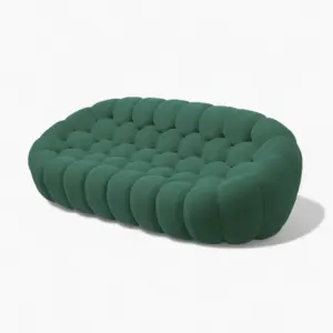 Bubble Sofa Replica Three Seater Green 3