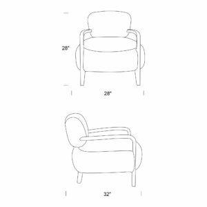 Dimensions Yeti Sheepskin Armchair Mobile scaled - Yeti Sheepskin Armchair