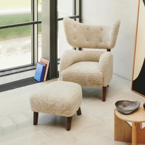 My Own Lounge Chair Smoked Frame 1 - My Own Lassen Chair and Ottoman Replica,  lassen