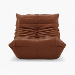 Togo Fireside Brown Leather