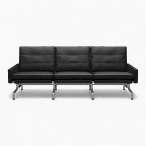 PK31 Sofa Black 1 - PK31 Sofa Replica,  SOFA REPLICA,  sofa