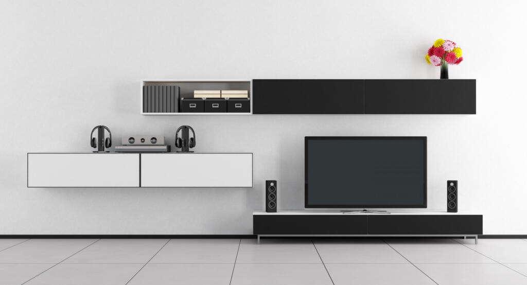 What to Put Under a Mounted TV