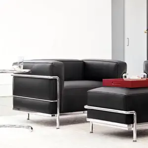Le Corbusier LC3 Armchair Replica 5 - LC3 Armchair,  Le Corbusier