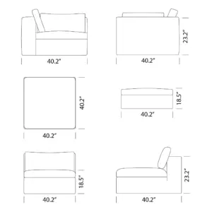 Cloud Couch With Ottoman Replica Dimensions Mobile New