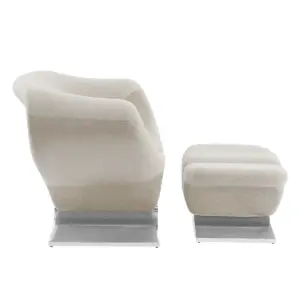 Ribbon Chair Ottoman Replica 3 - ribbon chair,  ottoman