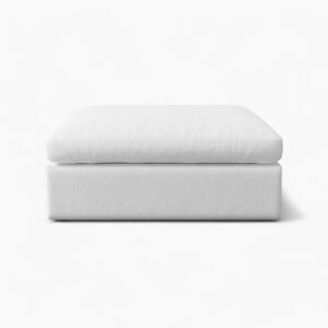 Cloud Sofa Ottoman White 2 scaled 1 - Cloud Couch