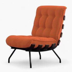 Costela Lounge Chair Replica Orange 2