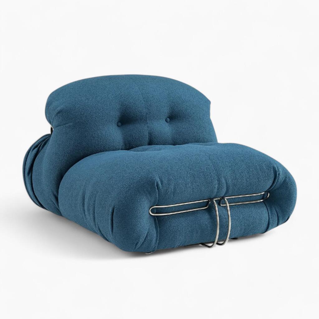 Display Soriana Chair Teddy Velvet Blue 4 scaled 1