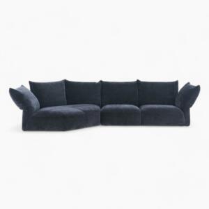 Francesco Binfare Standard Sofa Replica Dark Grey 1