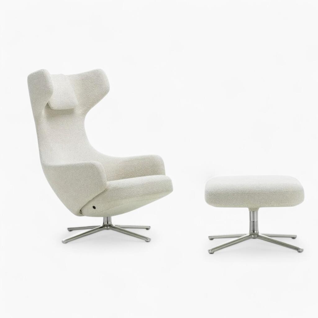 Grand Repos White Boucle 5 - Modern Italian Interior Design