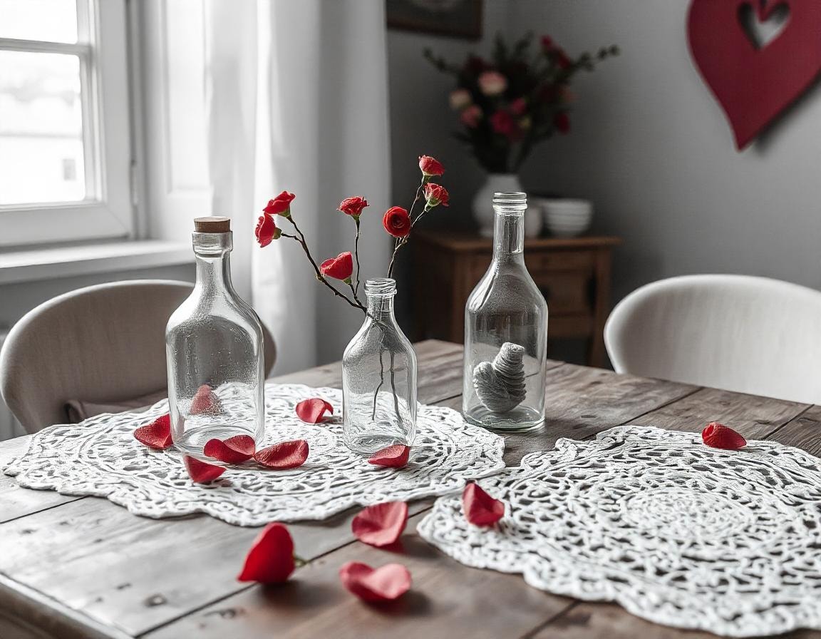Valentine decorations| simple table decorations