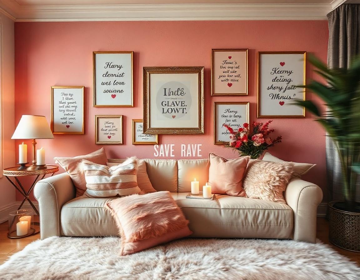 Valentine decorations| wall art 