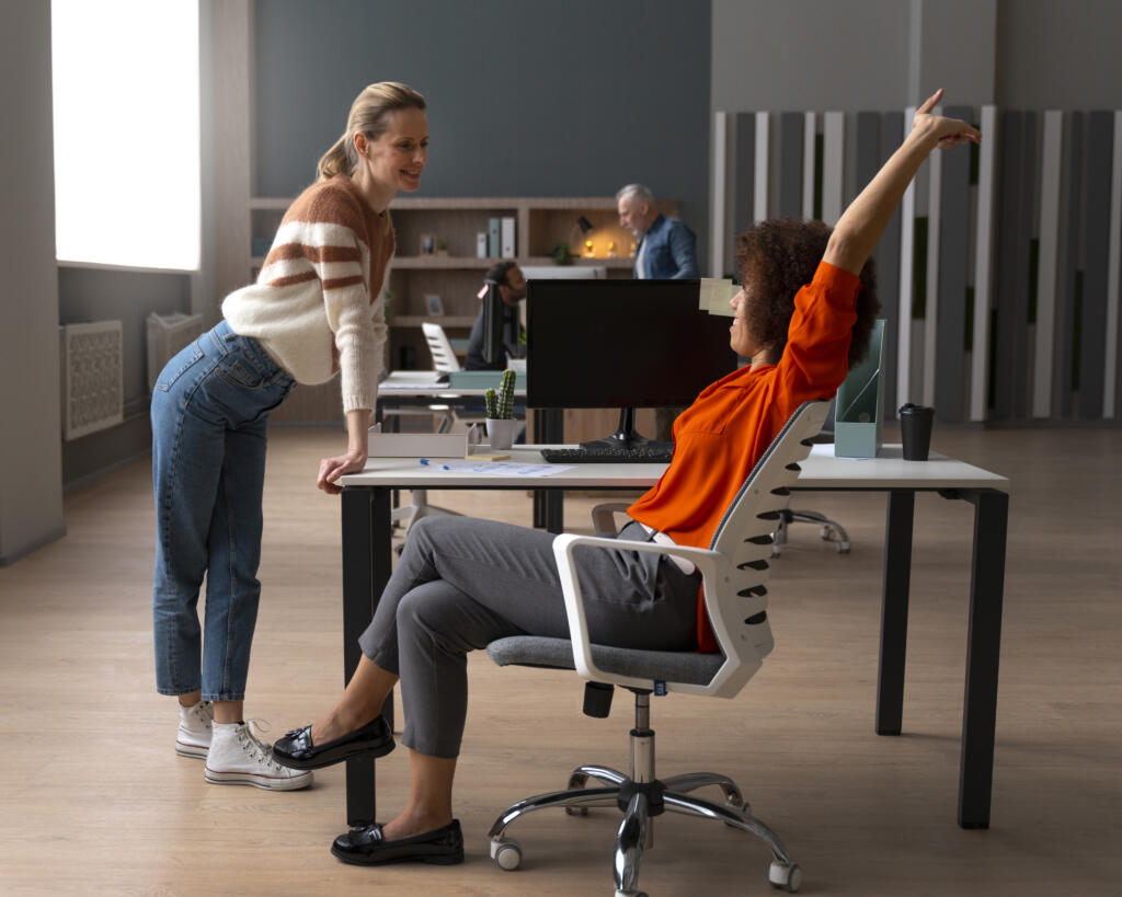 ergonomic desk