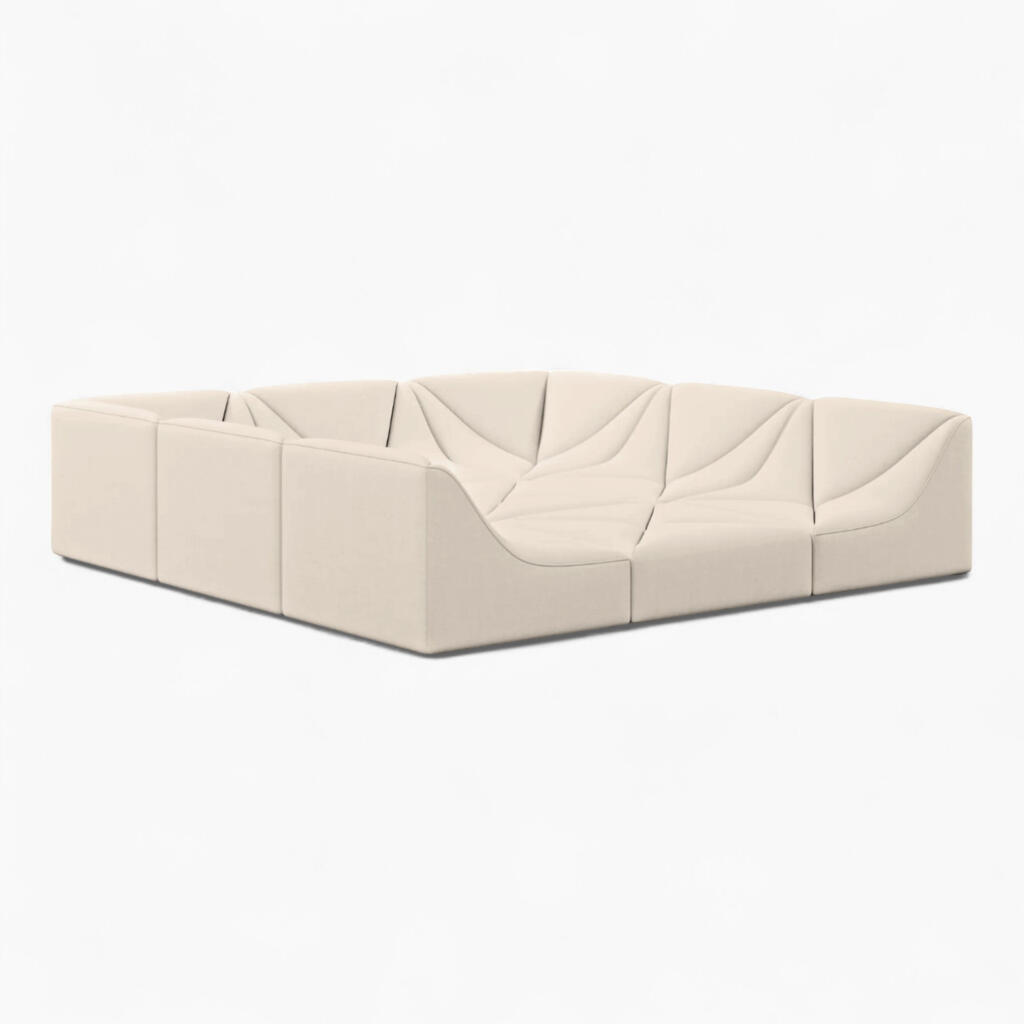Dune Ensemble Replica Ivory Velvet 1