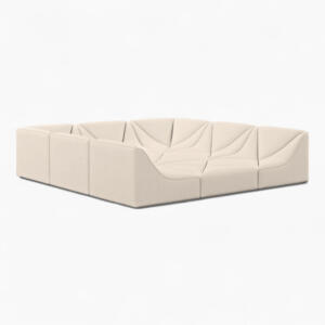 Dune Ensemble Replica Ivory Velvet 1
