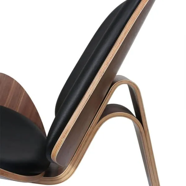 Proximaloungechair Blackash 7 - Ch07 Shell Chair,  Replica