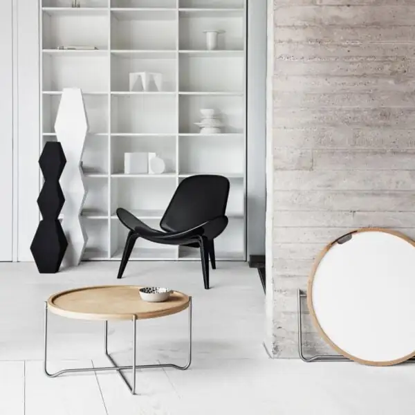 Proximaloungechair Blackashwood 2 - Ch07 Shell Chair,  Replica