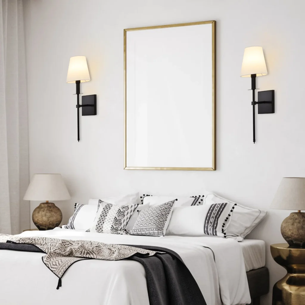 image 10 - bedroom ceiling light ideas, warm, lamp