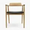 Hiroshima Armchair Light Walnut