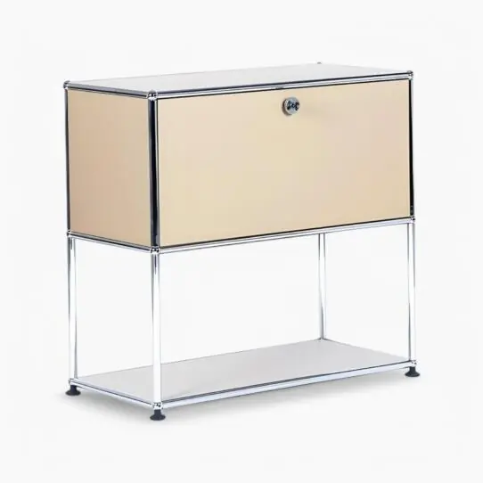 Haller P2 Bedside Table Replica Coffee 1 1 - Haller P2 Bedside Table